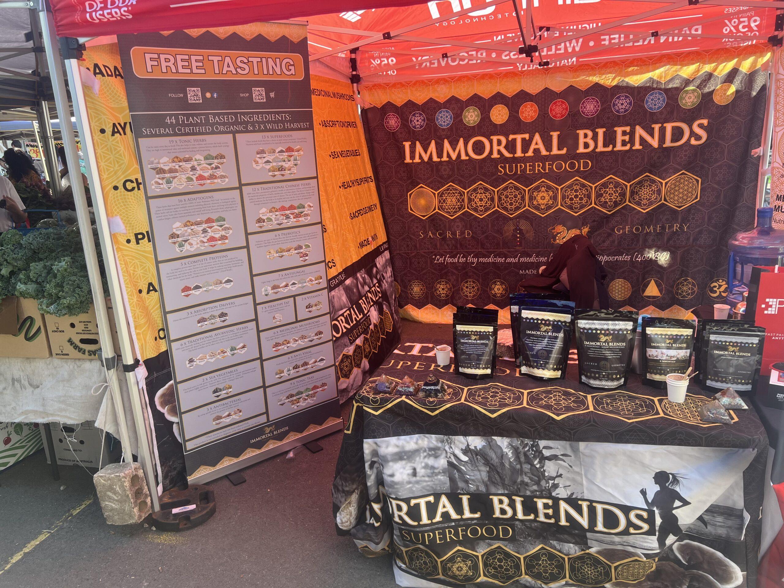 immortal blends superfood at t